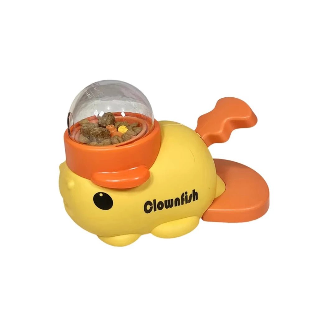 Jouet Chien Interactif 2 - en - 1 – Distributeur de Friandises Canard - FurissimoStore