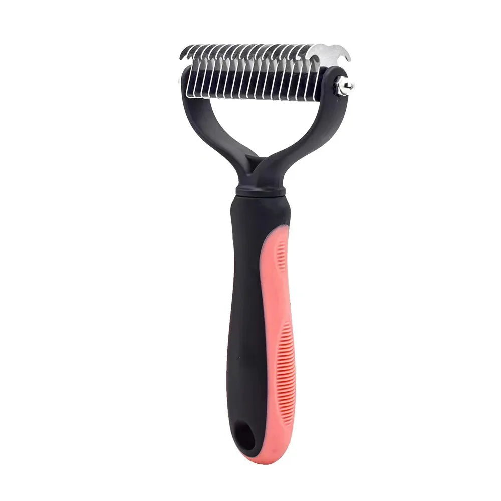 Professional Pet Deshedding Brush Dog Hair Remover Pet Fur Knot Cutter Puppy Cat Comb Brushes Dogs Grooming Shedding Supplies - FurissimoStore