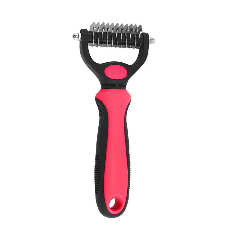 Professional Pet Deshedding Brush Dog Hair Remover Pet Fur Knot Cutter Puppy Cat Comb Brushes Dogs Grooming Shedding Supplies - FurissimoStore